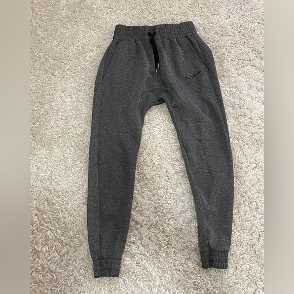 Live Fit Tech Joggers in charcoal grey Men’s XS - Picture 5 of 7